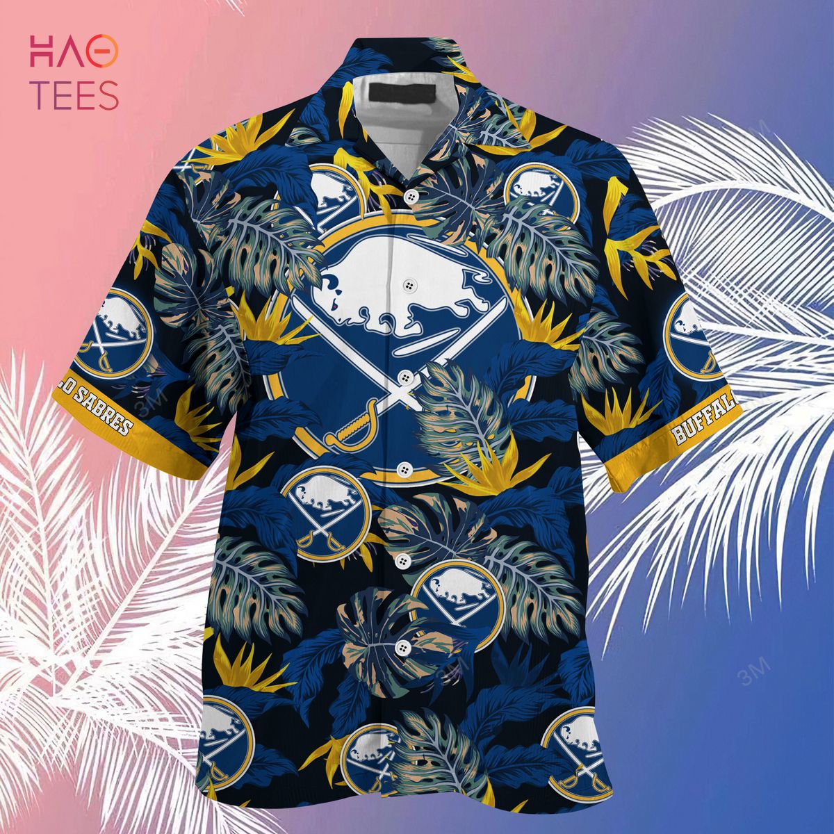 Buffalo Sabres NHL Hawaiian Shirt Sea Shorestime Aloha Shirt - Trendy Aloha
