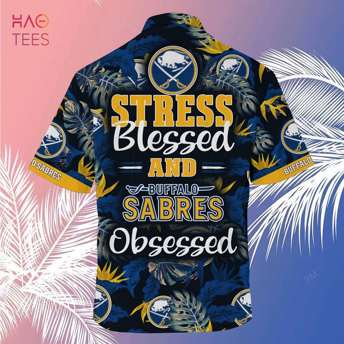 LIMITED] Buffalo Sabres NHL-Summer Hawaiian Shirt And Shorts, For