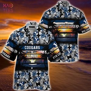 [LIMITED] BYU Cougars Summer Hawaiian Shirt, Floral Pattern For Sports Enthusiast This Year