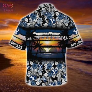 [LIMITED] BYU Cougars Summer Hawaiian Shirt, Floral Pattern For Sports Enthusiast This Year