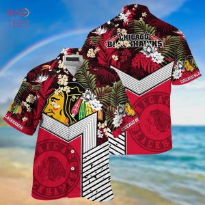 [LIMITED] Chicago Blackhawks NHL Hawaiian Shirt And Shorts, New Collection For This Summer – 3V81