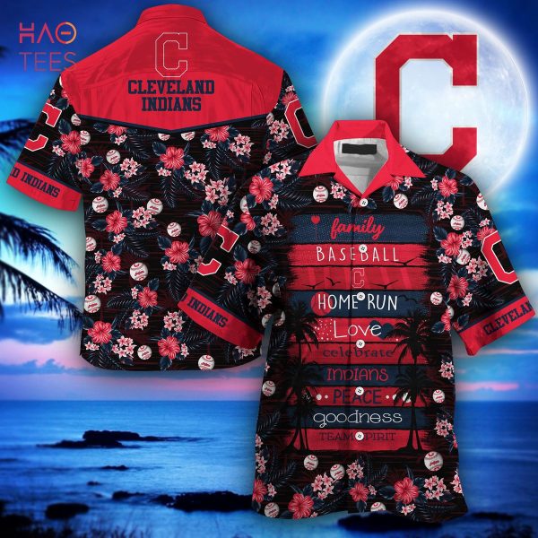 [LIMITED] Cleveland Indians MLB Hawaiian Shirt, New Gift For Summer