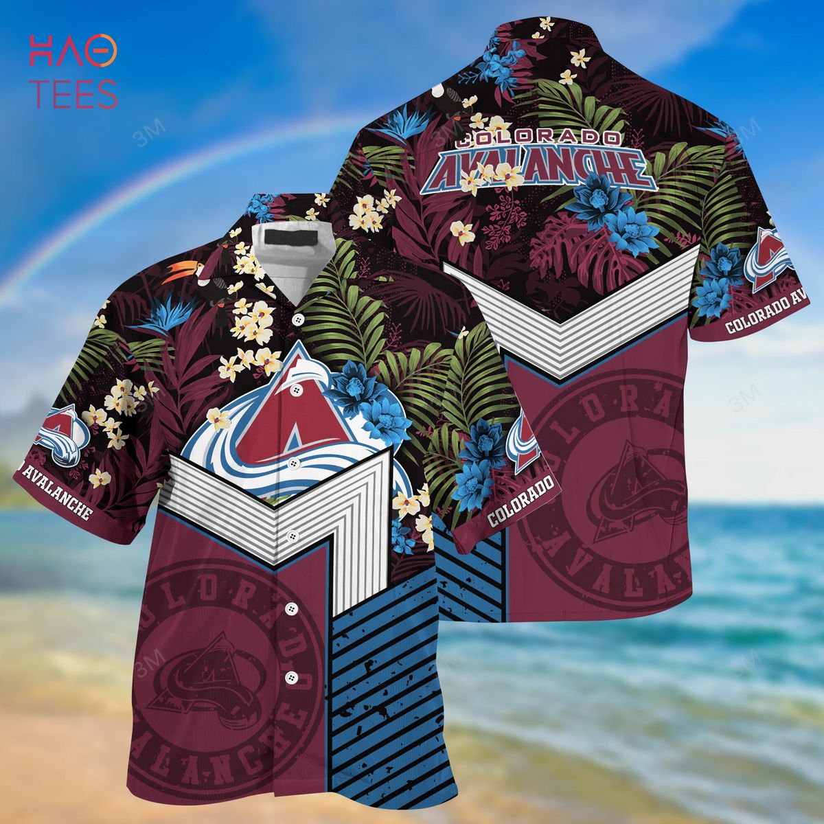 [LIMITED] Colorado Avalanche NHL Hawaiian Shirt And Shorts, New Collection For This Summer – YI21