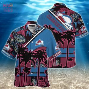 [LIMITED] Colorado Avalanche NHL-Summer Hawaiian Shirt And Shorts, For Fans This Season