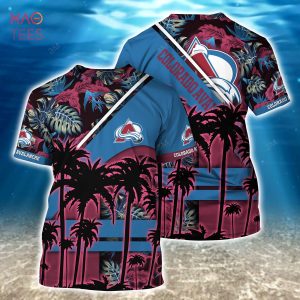 [LIMITED] Colorado Avalanche NHL-Summer Hawaiian Shirt And Shorts, For Fans This Season