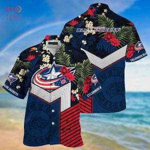 [LIMITED] Columbus Blue Jackets NHL Hawaiian Shirt And Shorts, New Collection For This Summer – OY51