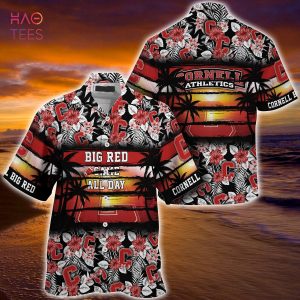 [LIMITED] Cornell Big Red Summer Hawaiian Shirt, Floral Pattern For Sports Enthusiast This Year