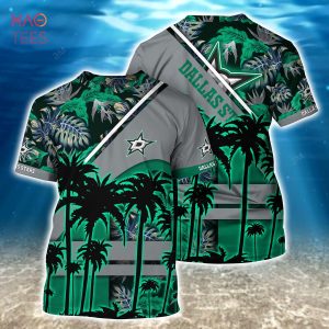 [LIMITED] Dallas Stars NHL-Summer Hawaiian Shirt And Shorts, For Fans This Season