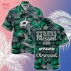 [LIMITED] Dallas Stars NHL-Summer Hawaiian Shirt And Shorts, Stress Blessed Obsessed For Fans