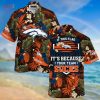 [LIMITED] Denver Broncos NFL-Summer Hawaiian Shirt And Shorts, Stress Blessed Obsessed For Fans