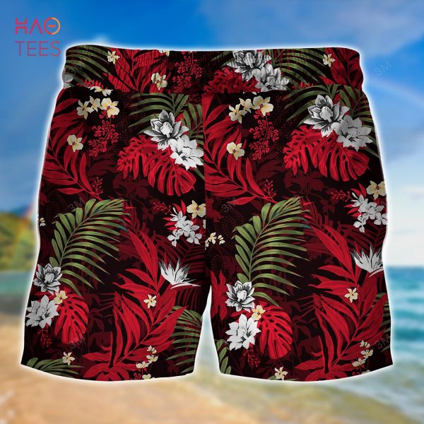 [LIMITED] Detroit Red Wings NHL Hawaiian Shirt And Shorts, New Collection For This Summer – TE11