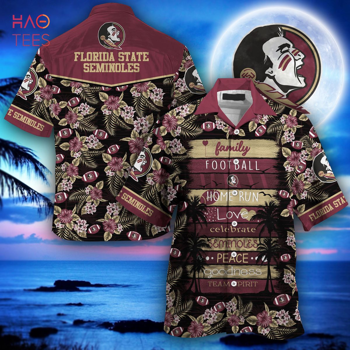 [LIMITED] Florida State Seminoles  Hawaiian Shirt, New Gift For Summer