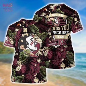 [LIMITED] Florida State Seminoles  Summer Hawaiian Shirt And Shorts,  With Tropical Patterns For Fans