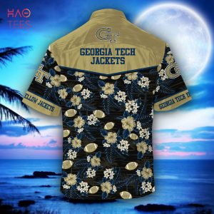 [LIMITED] Georgia Tech Yellow Jackets Hawaiian Shirt, New Gift For Summer
