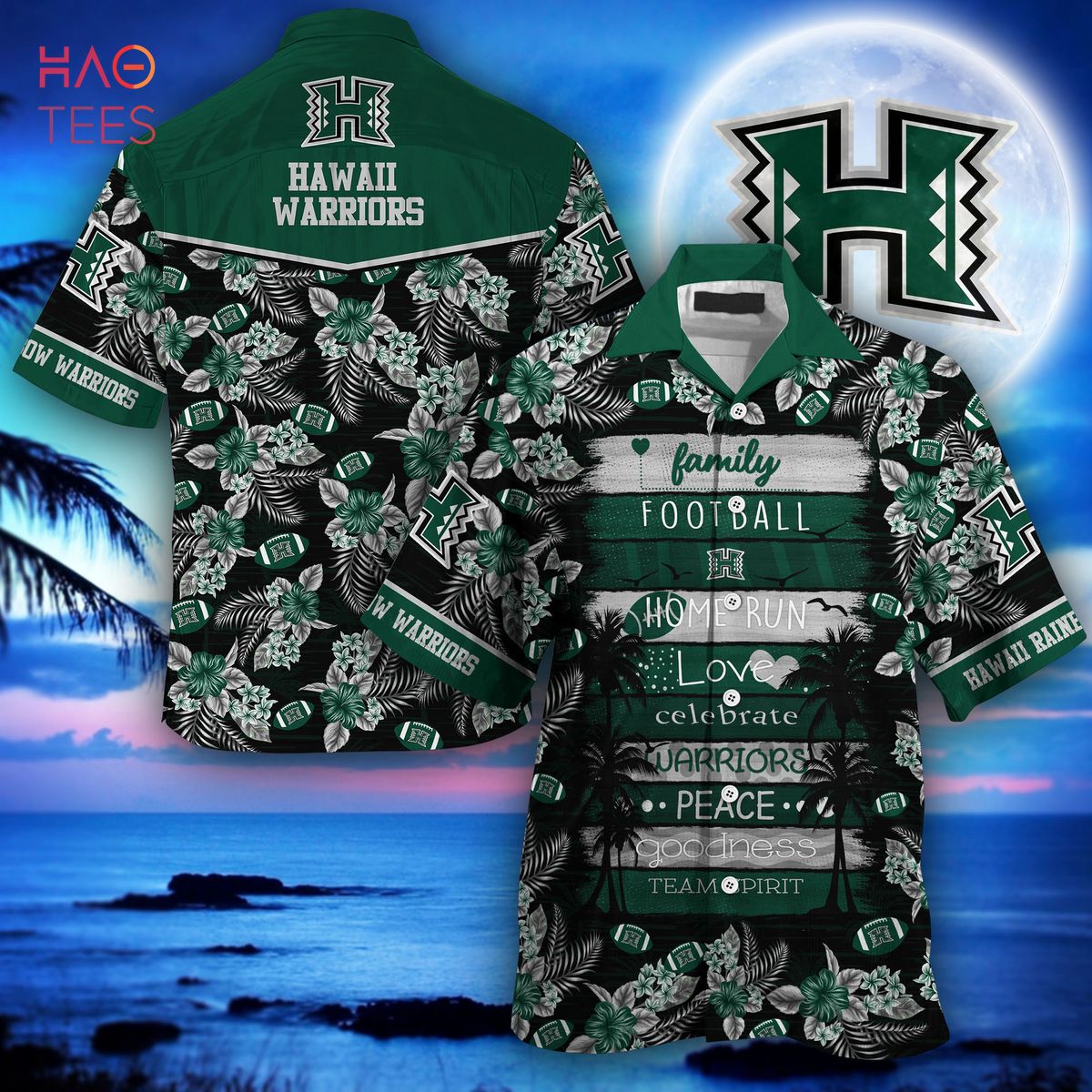 [LIMITED] Hawaii Rainbow Warriors Hawaiian Shirt, New Gift For Summer