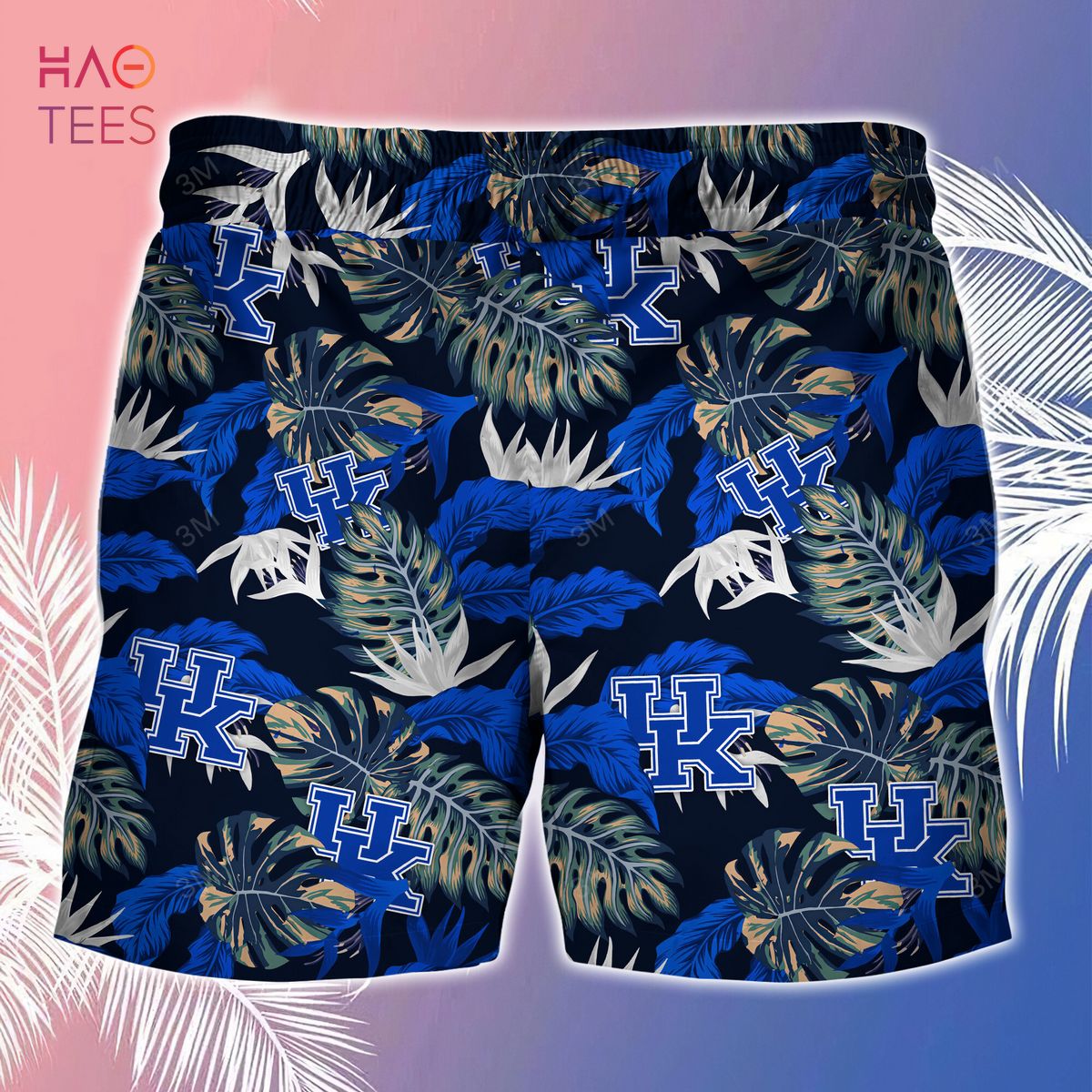 [LIMITED] Kentucky Wildcats  Summer Hawaiian Shirt And Shorts, Stress Blessed Obsessed For Fans