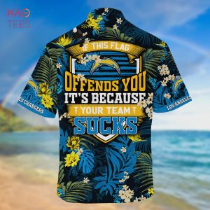 Los Angeles Chargers NFL Hawaiian Shirt Sun-Soakedtime Aloha Shirt