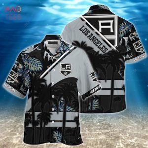 [LIMITED] Los Angeles Kings NHL-Summer Hawaiian Shirt And Shorts, For Fans This Season