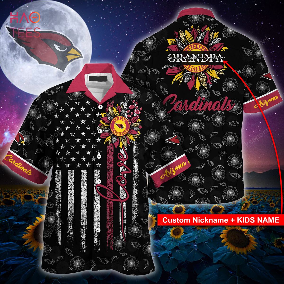 [Available] Arizona Cardinals NFL Hawaiian Shirt