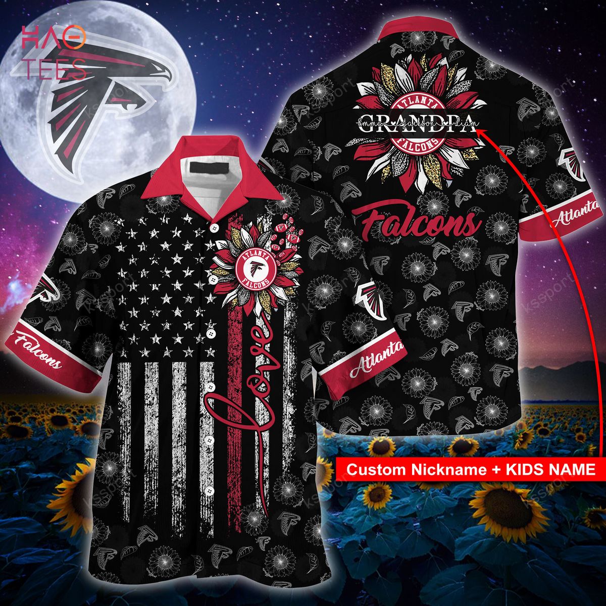 [Available] Atlanta Falcons NFL Hawaiian Shirt