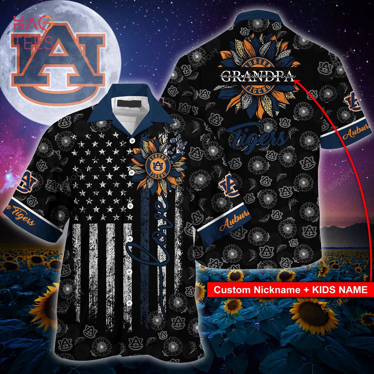 [Available] Auburn Tigers Hawaiian Shirt Limited Edition