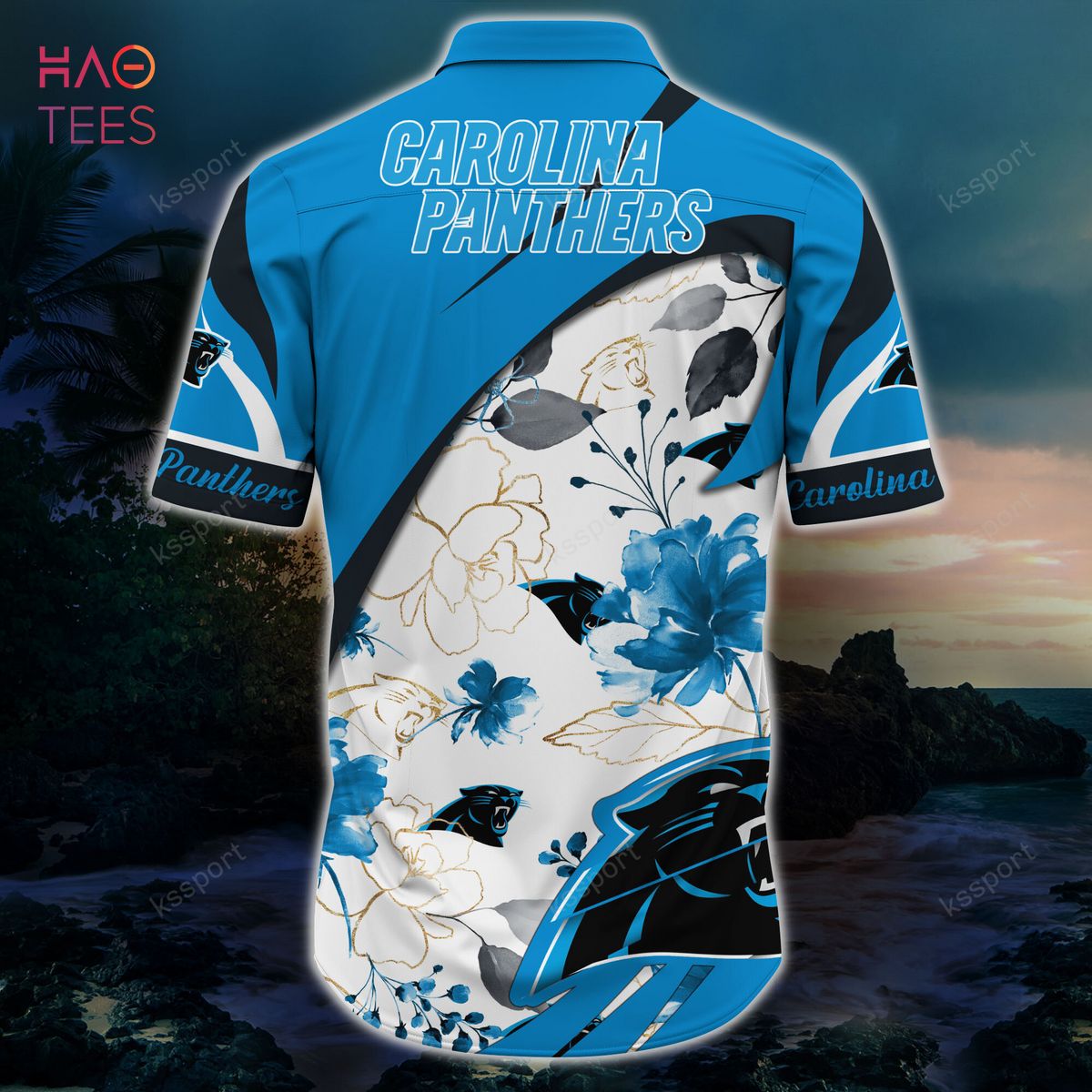 Carolina Panthers NFL Special Design Short Sleeves Hawaiian Shirt