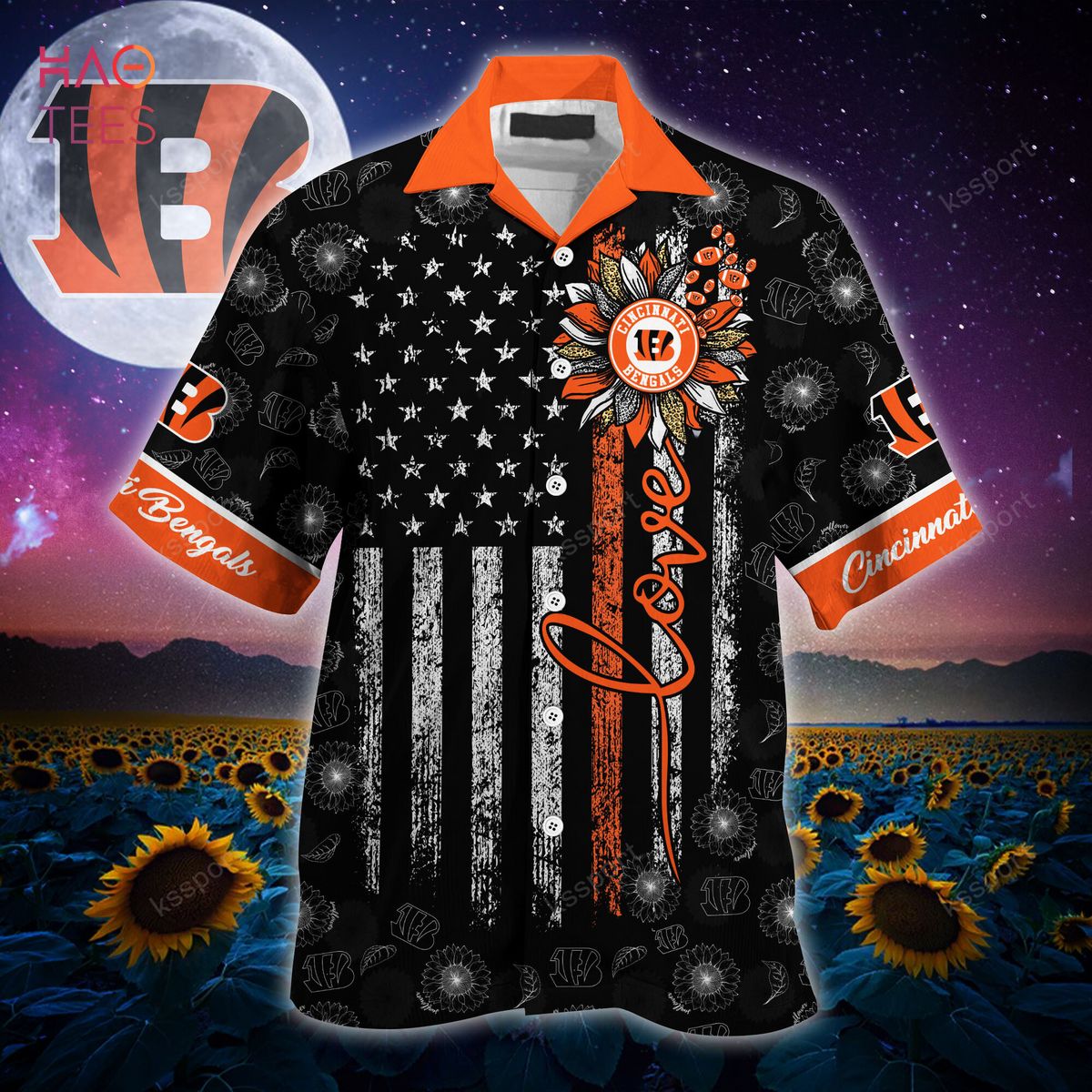 Available] Cincinnati Bengals NFL Hawaiian Shirt