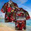 [LIMITED] Louisville Cardinals  Summer Hawaiian Shirt And Shorts,  With Tropical Patterns For Fans