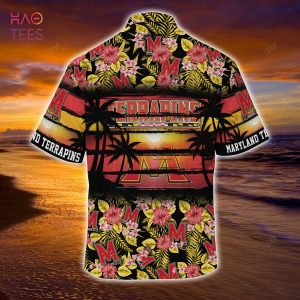 [LIMITED] Maryland Terrapins Summer Hawaiian Shirt, Floral Pattern For Sports Enthusiast This Year