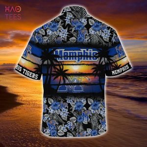 [LIMITED] Memphis Tigers Summer Hawaiian Shirt, Floral Pattern For Sports Enthusiast This Year