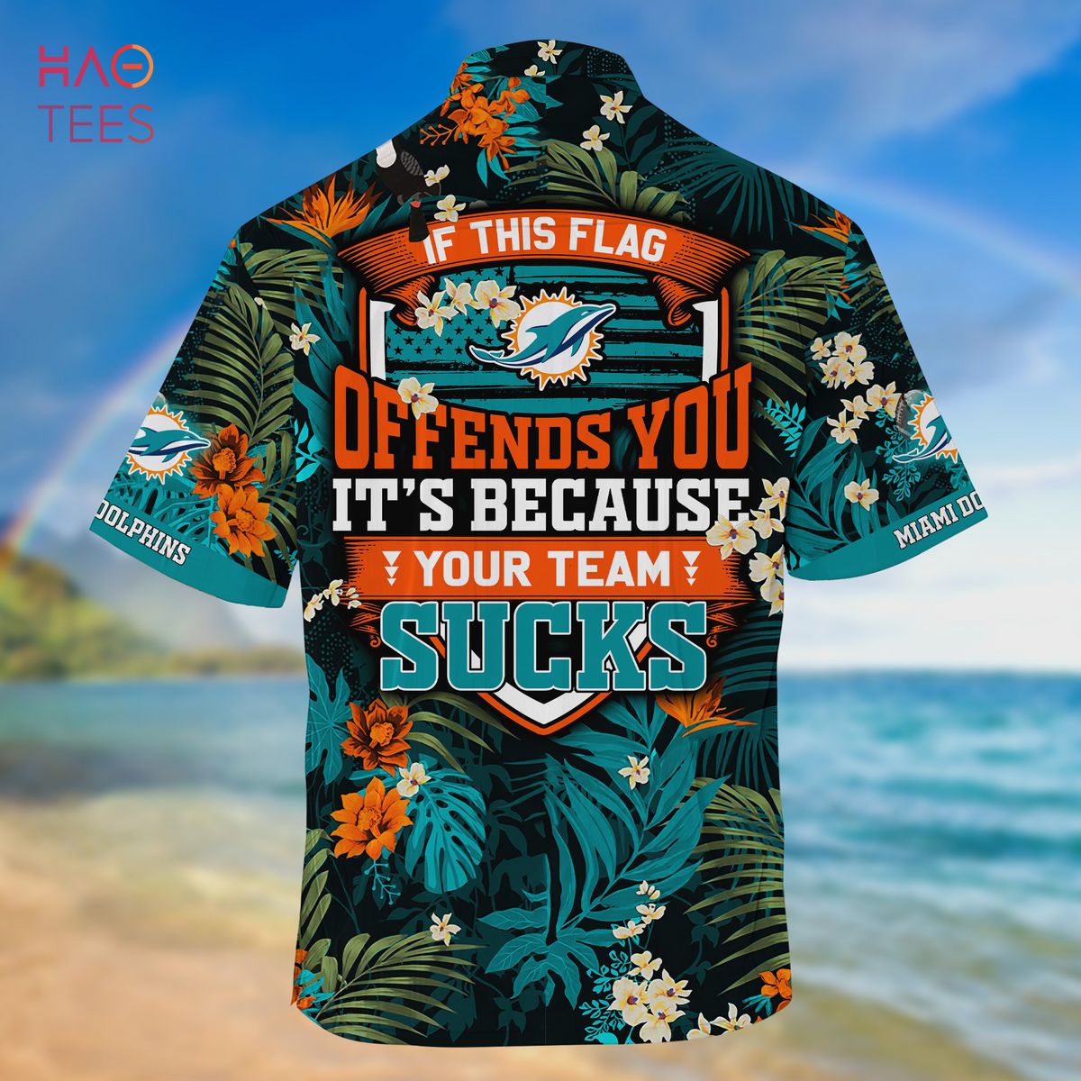Miami Dolphins Luxury LV Louis Vuitton NFL Aloha Hawaii Shirt
