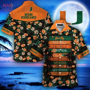 [LIMITED] Miami Hurricanes Hawaiian Shirt, New Gift For Summer