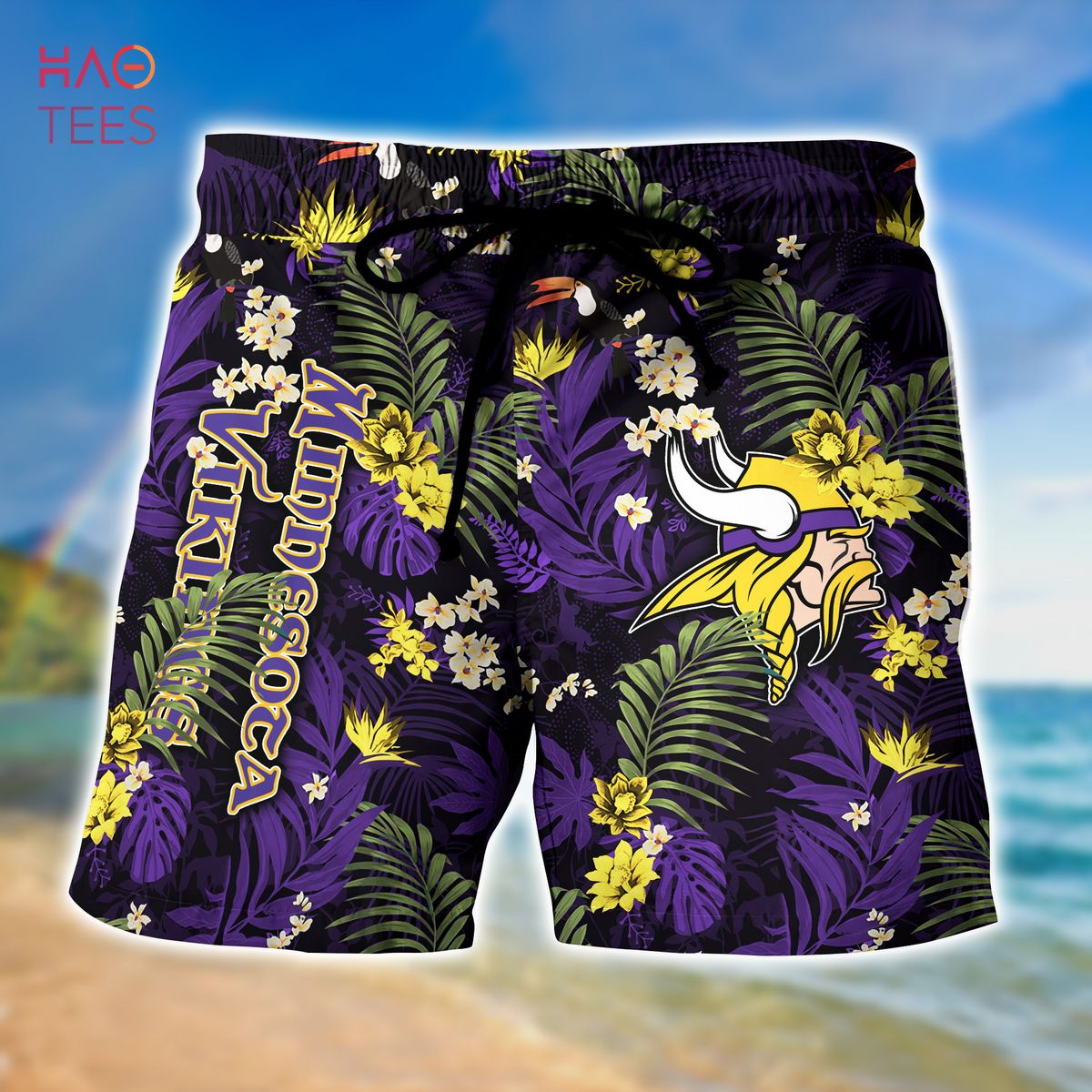 Minnesota Twins Vintage Sea Island Pattern Hawaiian Shirt And Shorts Gift  For Summer