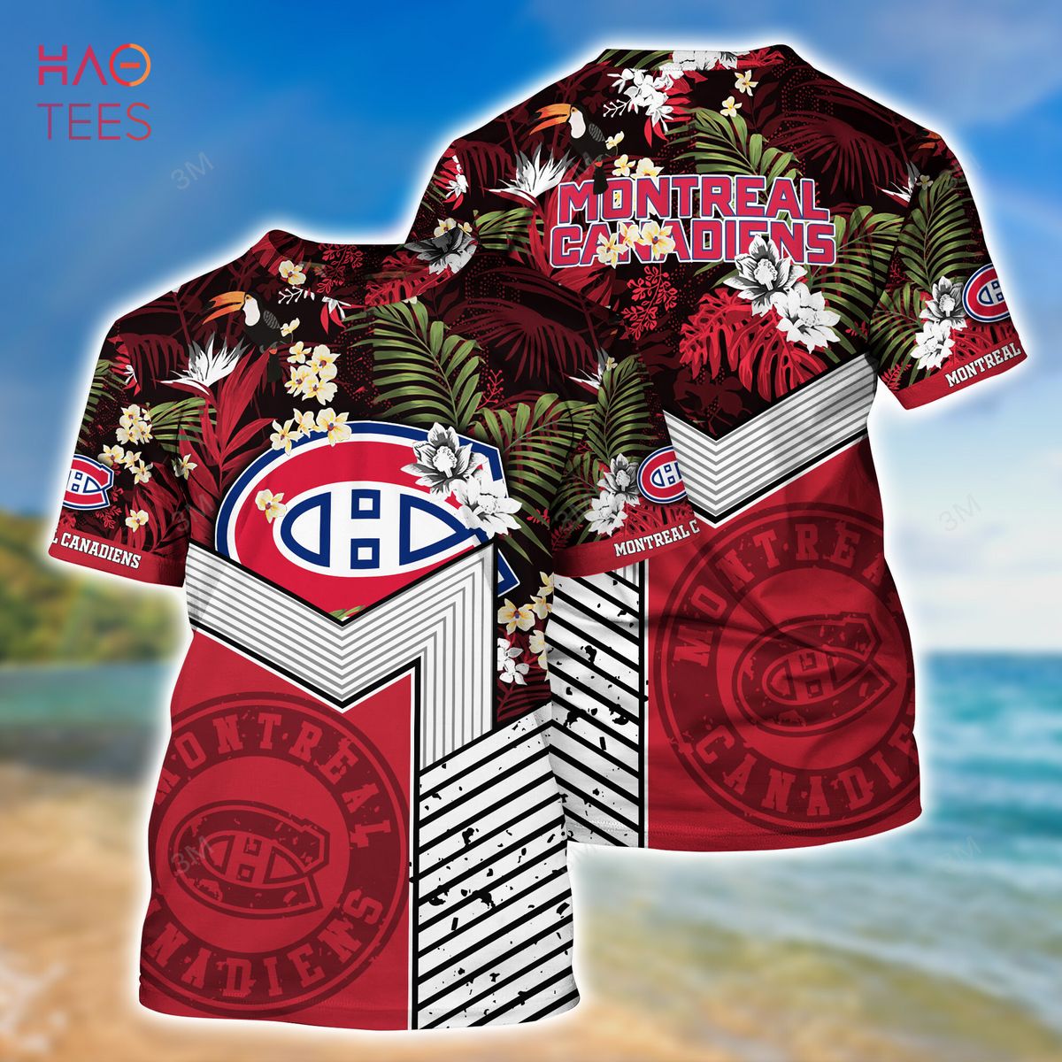 Montreal Canadiens NHL Flower Hawaiian Shirt Impressive Gift For