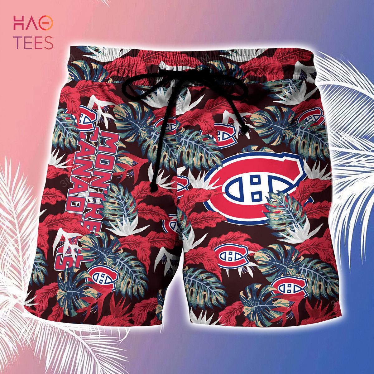 LIMITED] Montreal Canadiens NHL-Summer Hawaiian Shirt And Shorts, Stress  Blessed Obsessed For Fans