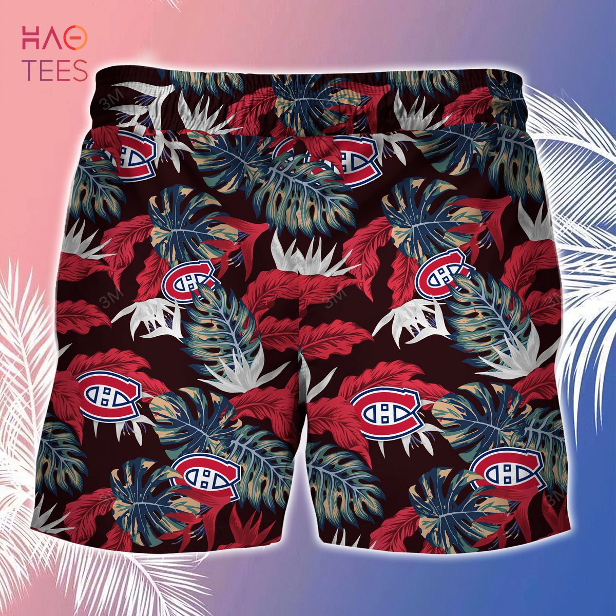 LIMITED] Montreal Canadiens NHL-Summer Hawaiian Shirt And Shorts, Stress  Blessed Obsessed For Fans