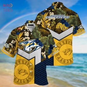 [LIMITED] Nashville Predators NHL Hawaiian Shirt And Shorts, New Collection For This Summer