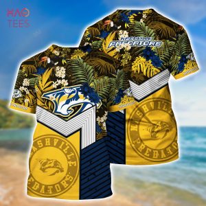 [LIMITED] Nashville Predators NHL Hawaiian Shirt And Shorts, New Collection For This Summer