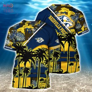 [LIMITED] Nashville Predators NHL-Summer Hawaiian Shirt And Shorts, For Fans This Season