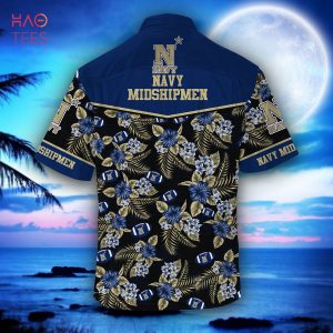 [LIMITED] Navy Midshipmen Hawaiian Shirt, New Gift For Summer