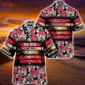 [LIMITED] Nebraska Cornhuskers  Summer Hawaiian Shirt, Floral Pattern For Sports Enthusiast This Year