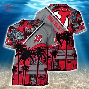 [LIMITED] New Jersey Devils NHL-Summer Hawaiian Shirt And Shorts, For Fans This Season