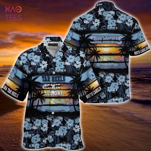[LIMITED] North Carolina Tar Heels  Summer Hawaiian Shirt, Floral Pattern For Sports Enthusiast This Year