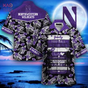 [LIMITED] Northwestern Wildcats Hawaiian Shirt, New Gift For Summer