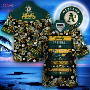 MLB Oakland Athletics Baseball Hawaiian Shirt For Fans