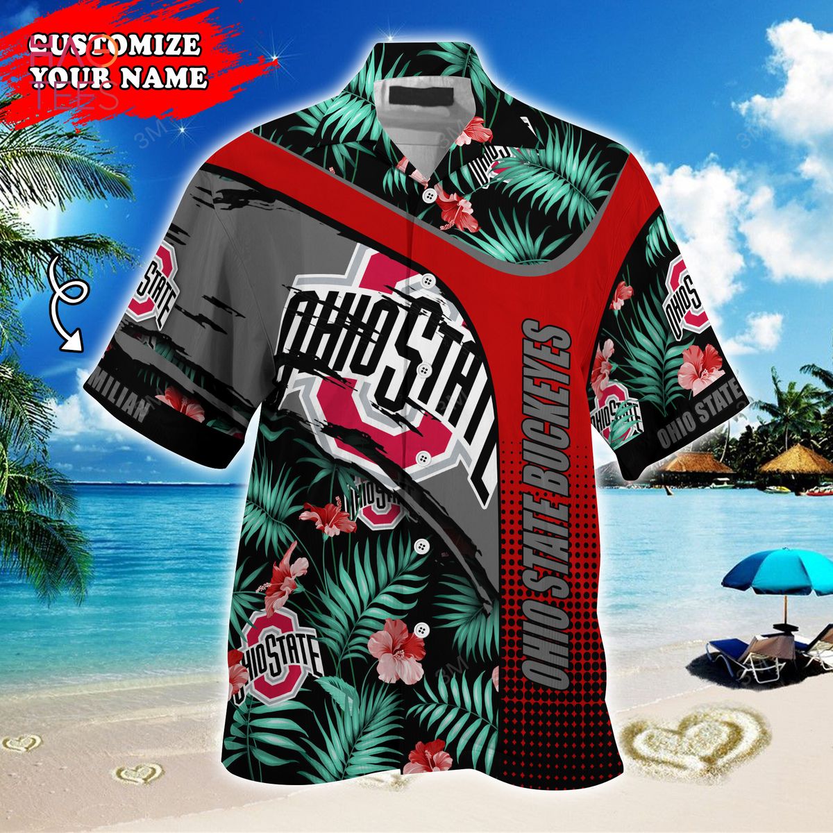 NFL Washington Redskins 3D Hawaiian Shirt Tropical Flower Print For Men And  Women - Banantees