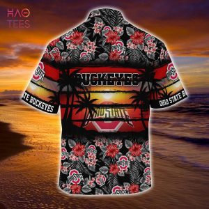 [LIMITED] Ohio State Buckeyes Summer Hawaiian Shirt, Floral Pattern For Sports Enthusiast This Year