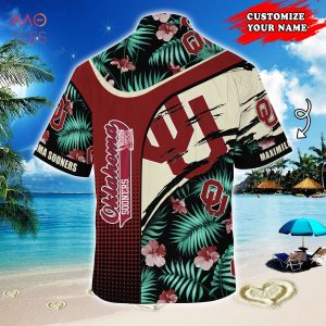[LIMITED] Oklahoma Sooners Customized Summer Hawaiian Shirt, With Tropical Pattern For Fans