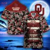 [LIMITED] Oklahoma Sooners Customized Summer Hawaiian Shirt, With Tropical Pattern For Fans