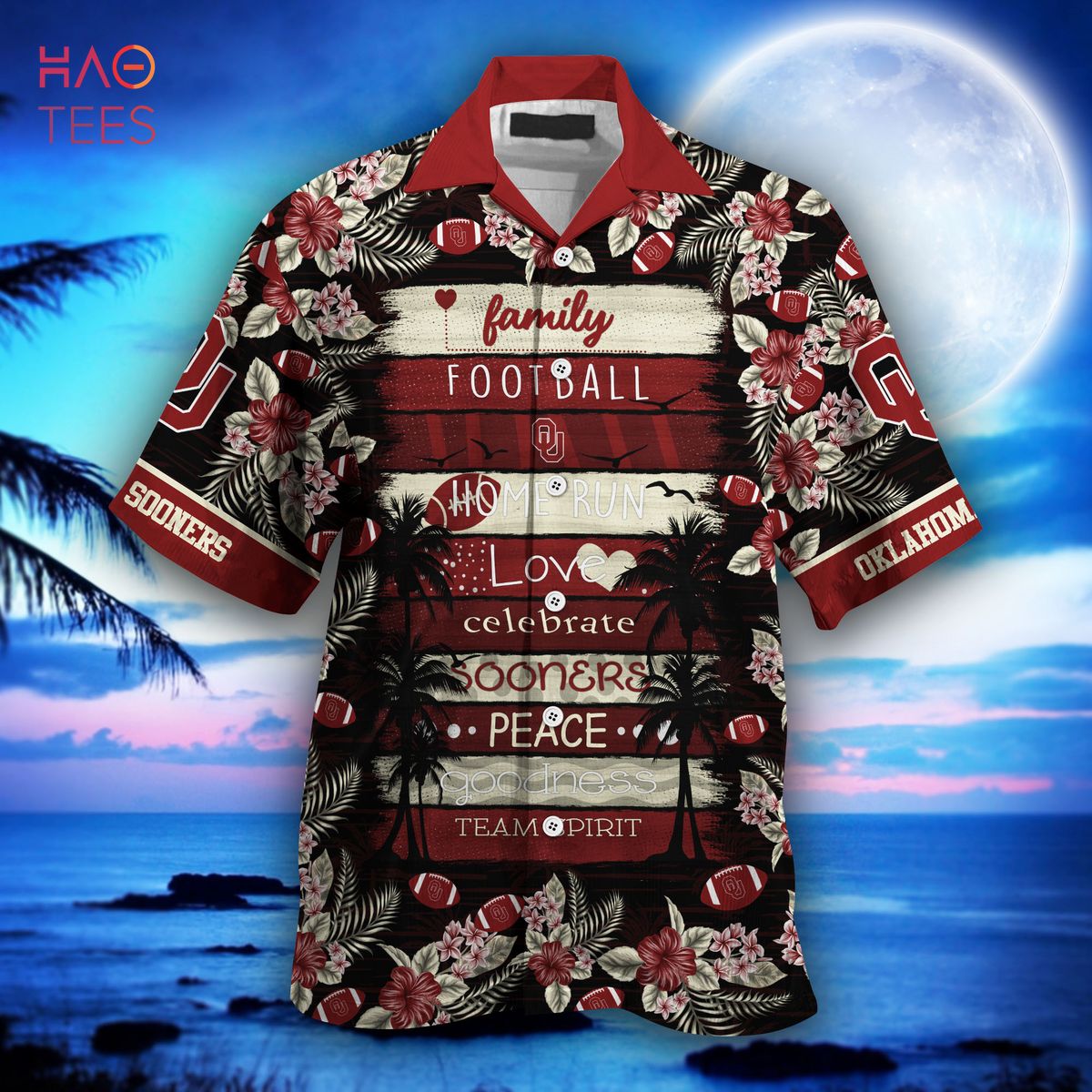 sooners hawaiian shirt